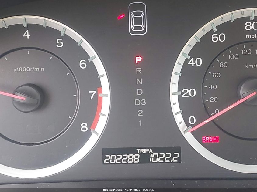 2012 Honda Accord 2.4 Lx VIN: 1HGCP2F35CA031265 Lot: 43319636