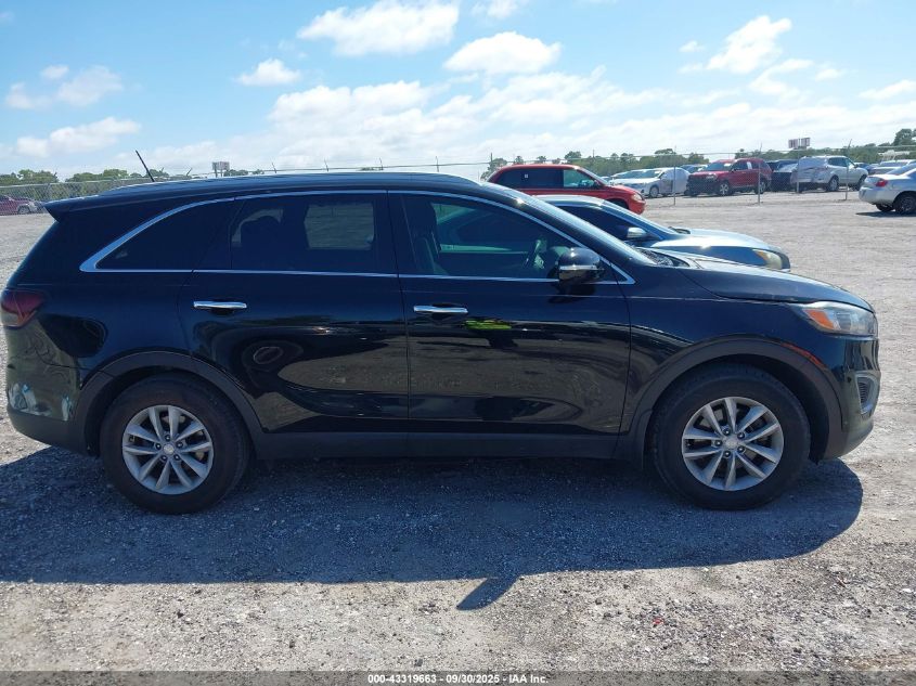 2017 Kia Sorento 2.4L Lx VIN: 5XYPG4A39HG323379 Lot: 43319663