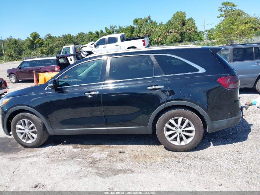 2017 Kia Sorento 2.4L Lx VIN: 5XYPG4A39HG323379 Lot: 43319663