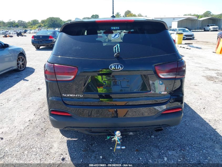 2017 Kia Sorento 2.4L Lx VIN: 5XYPG4A39HG323379 Lot: 43319663