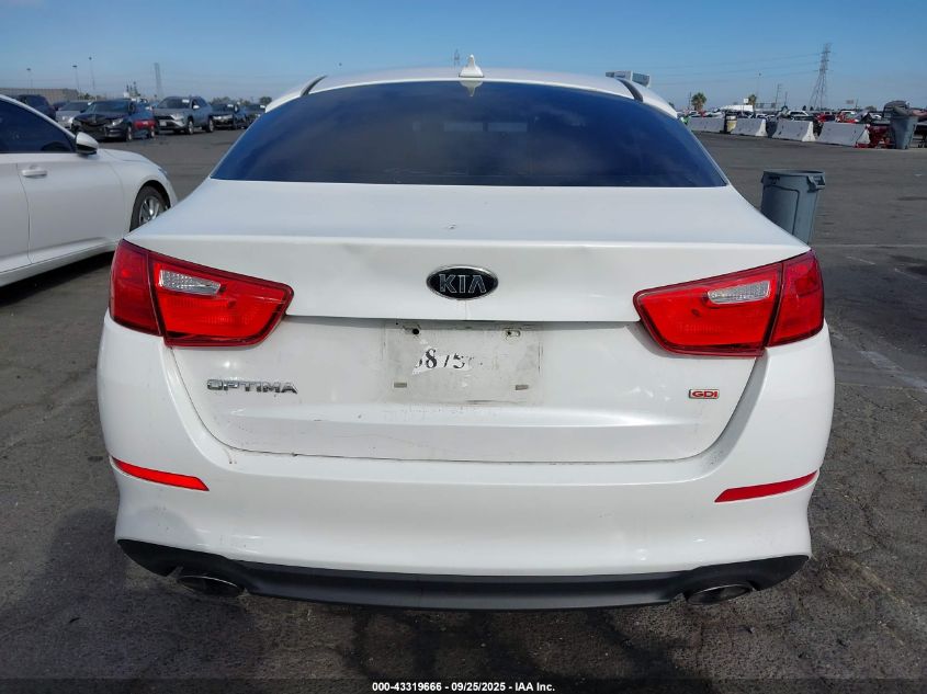 2015 Kia Optima Lx VIN: 5XXGM4A73FG464946 Lot: 43319666