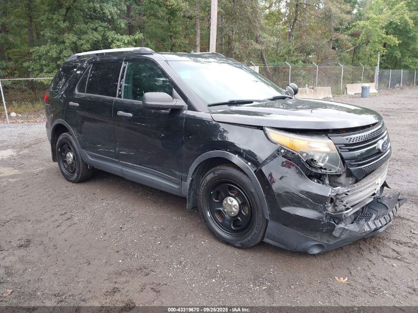 FORD POLICE INTERCEPTOR 2013. Lot# 43319670. VIN 1FM5K8AR3DGA34017. Photo 1