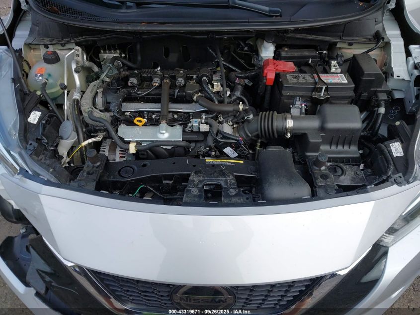 2021 Nissan Versa S Xtronic Cvt VIN: 3N1CN8DV3ML894221 Lot: 43319671