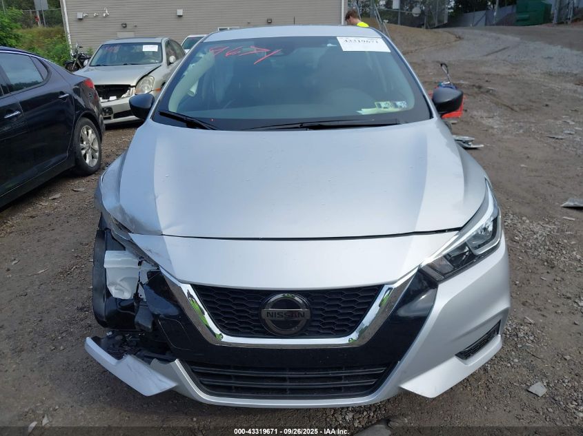 2021 Nissan Versa S Xtronic Cvt VIN: 3N1CN8DV3ML894221 Lot: 43319671