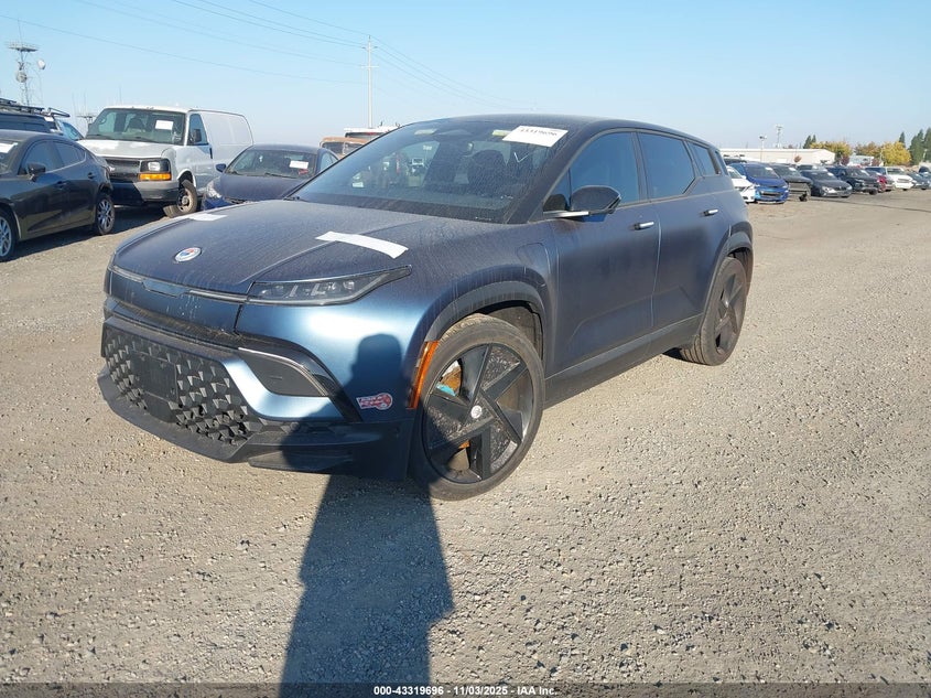 Vin: vcf1zbu23pg003042, lot: 43814361, fisker ocean one 20232