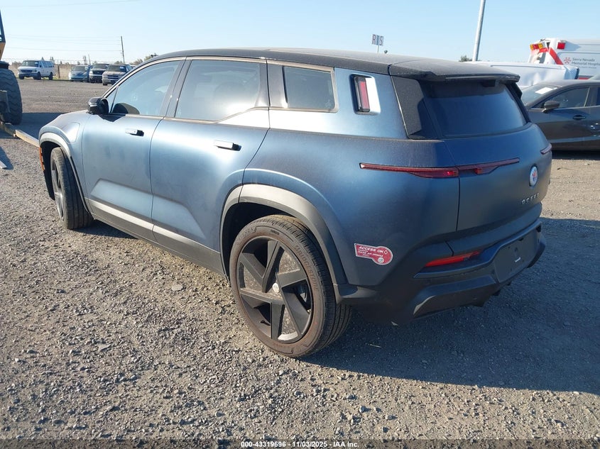 Vin: vcf1zbu23pg003042, lot: 43814361, fisker ocean one 20233