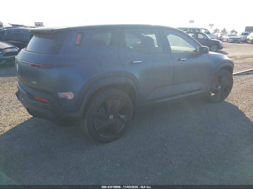 Vin: vcf1zbu23pg003042, lot: 43814361, fisker ocean one 20234