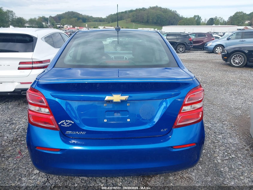 2019 Chevrolet Sonic Lt Auto VIN: 1G1JD5SB3K4110856 Lot: 43319723