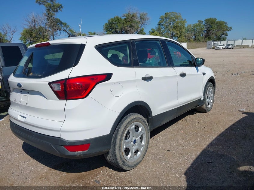 VIN 1FMCU0F77KUB32217 2019 FORD ESCAPE S