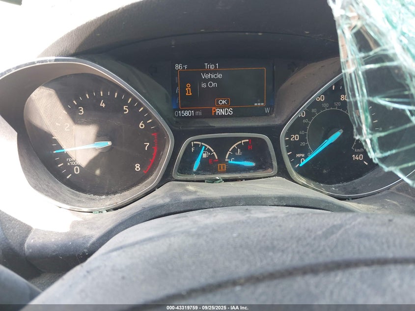 VIN 1FMCU0F77KUB32217 2019 FORD ESCAPE S
