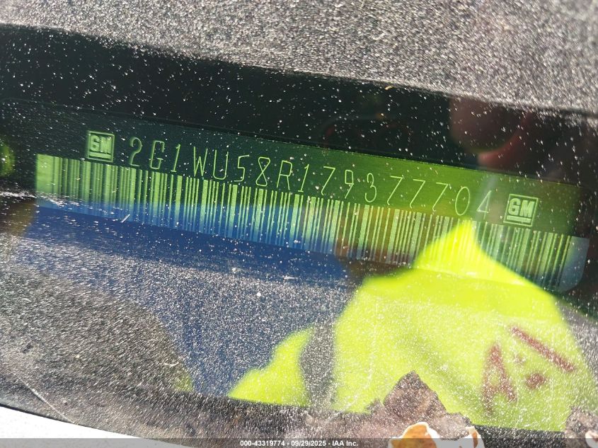 2007 Chevrolet Impala Ltz VIN: 2G1WU58R179377704 Lot: 43319774