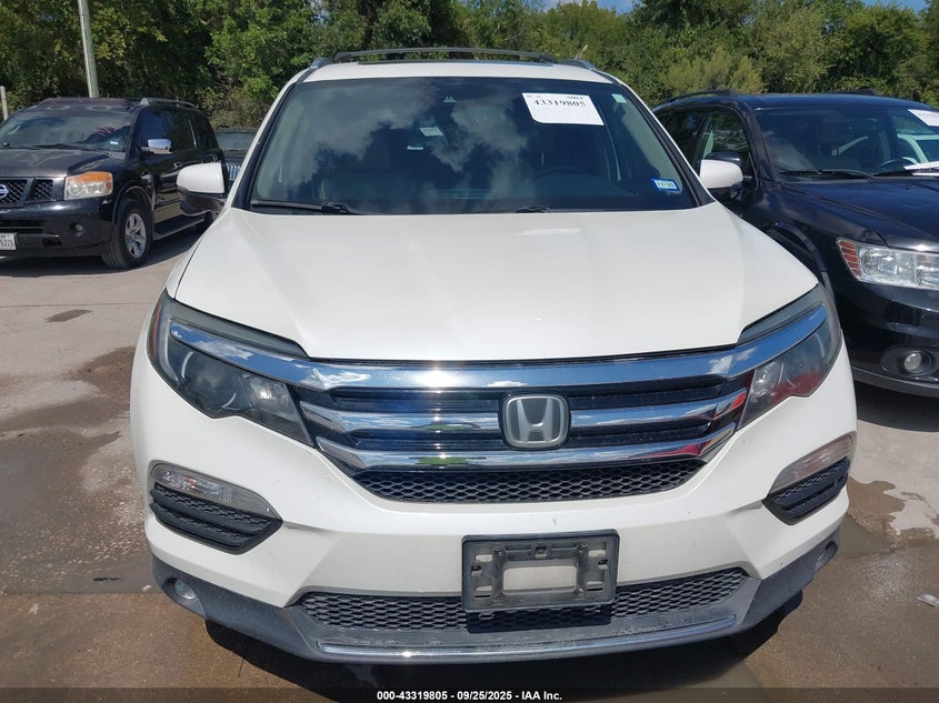2016 HONDA PILOT TOURING - 5FNYF5H9XGB055794