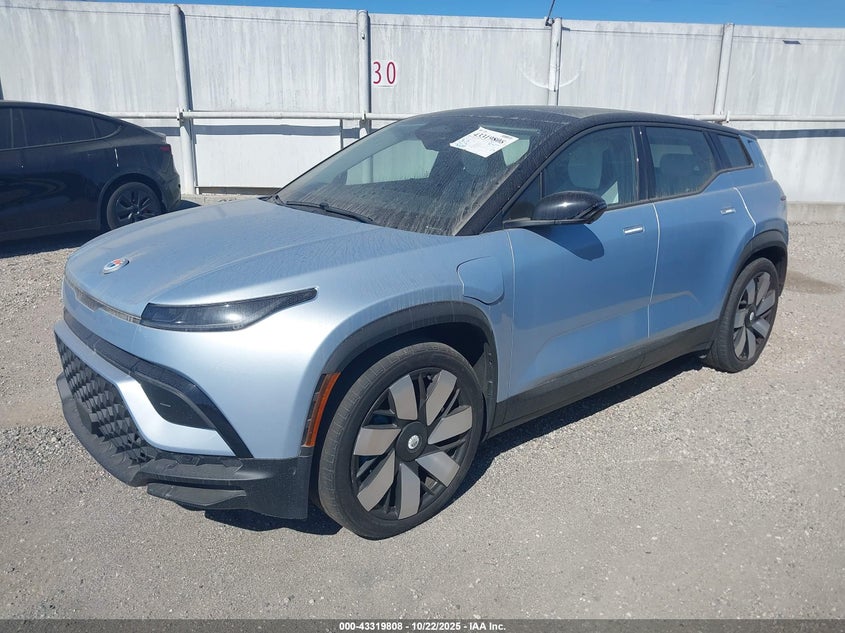 Vin: vcf1zbu20pg004035, lot: 43814473, fisker ocean one 20232