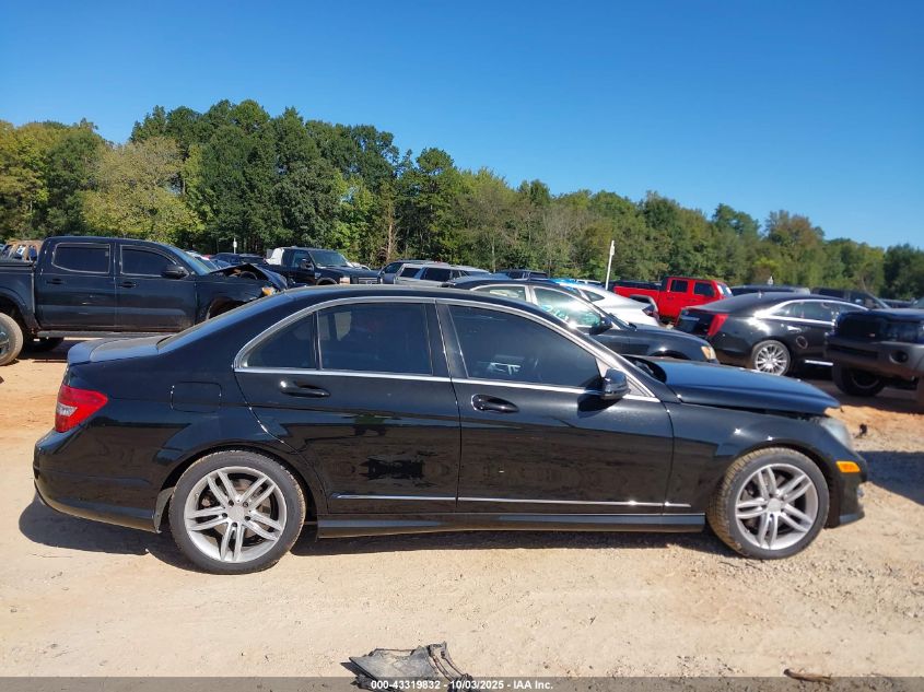 2014 Mercedes-Benz C 300 Sport 4Matic VIN: WDDGF8AB7ER314779 Lot: 43319832