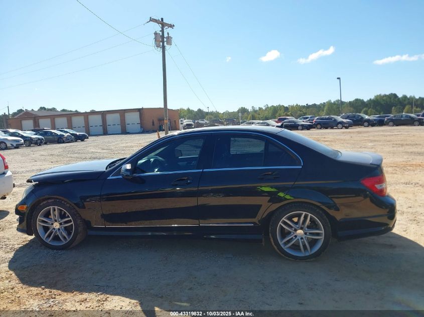 2014 Mercedes-Benz C 300 Sport 4Matic VIN: WDDGF8AB7ER314779 Lot: 43319832