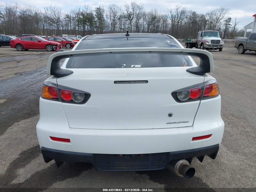 2010 Mitsubishi Lancer Evolution Gsr VIN: JA32W8FV0AU032433 Lot: 43319843