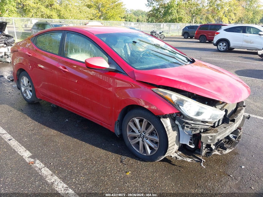 2016 HYUNDAI ELANTRA SE - KMHDH4AE3GU526472