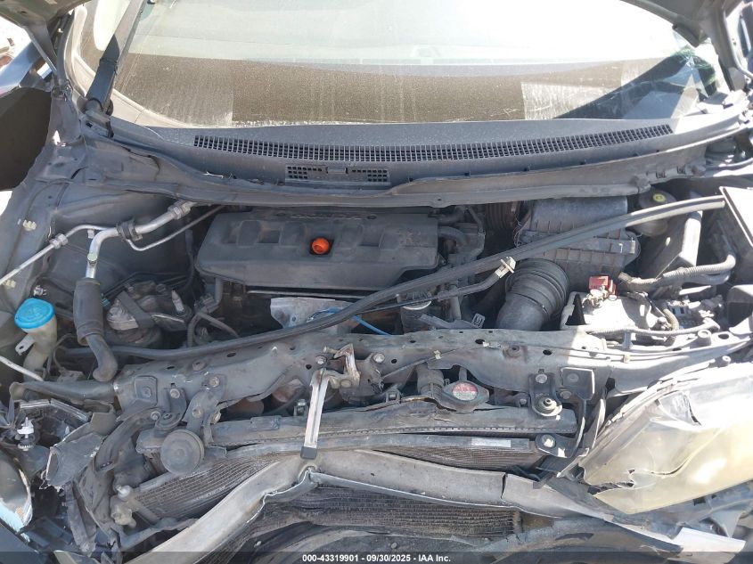 2012 Honda Civic Lx VIN: 2HGFB2F59CH323130 Lot: 43319901