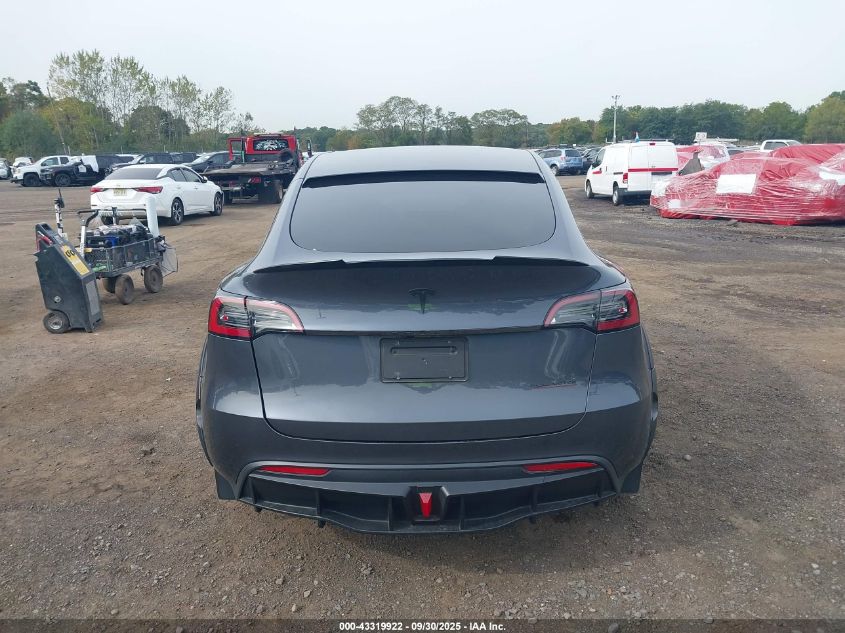 2023 Tesla Model Y Awd/Long Range Dual Motor All-Wheel Drive VIN: 7SAYGDEE7PA078717 Lot: 43319922