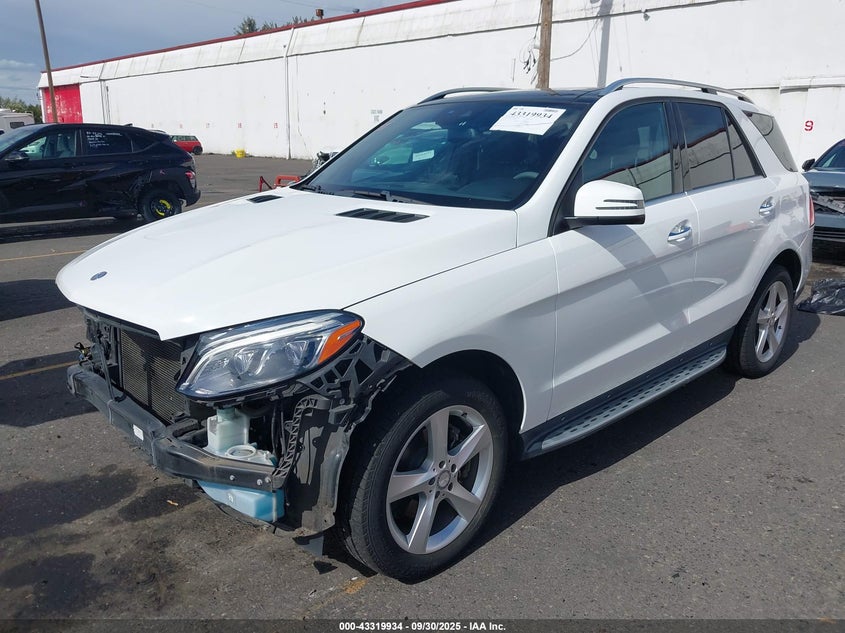 2016 MERCEDES-BENZ GLE 350 4MATIC 4JGDA5HB4GA708107