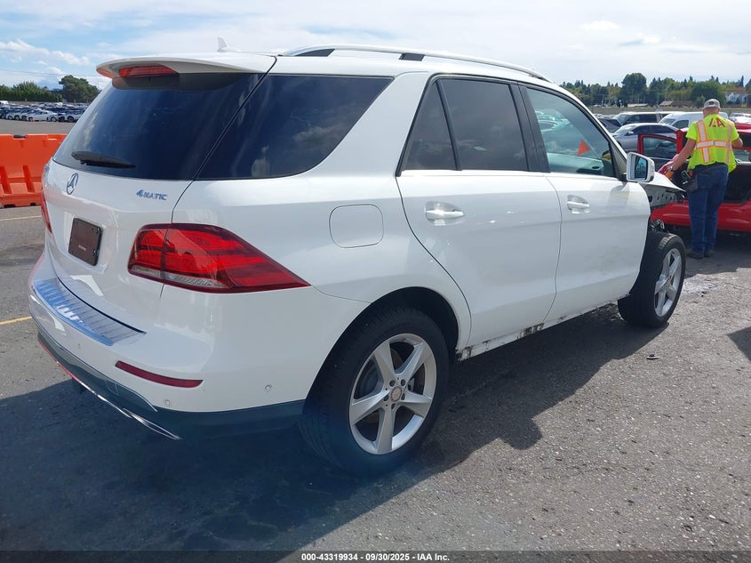 2016 MERCEDES-BENZ GLE 350 4MATIC 4JGDA5HB4GA708107
