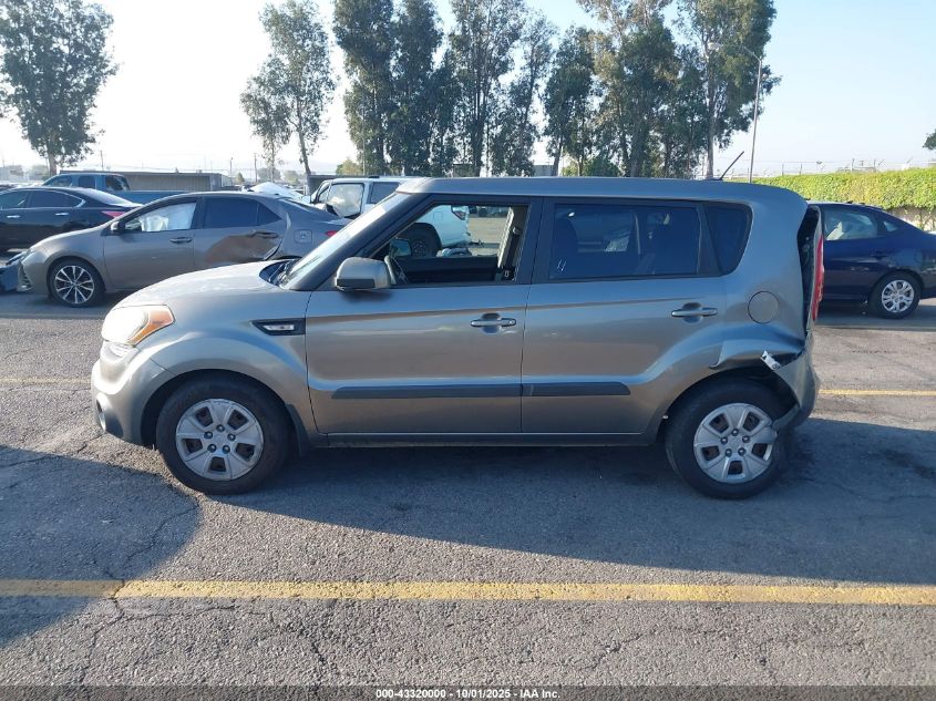 2013 Kia Soul VIN: KNDJT2A58D7613952 Lot: 43320000
