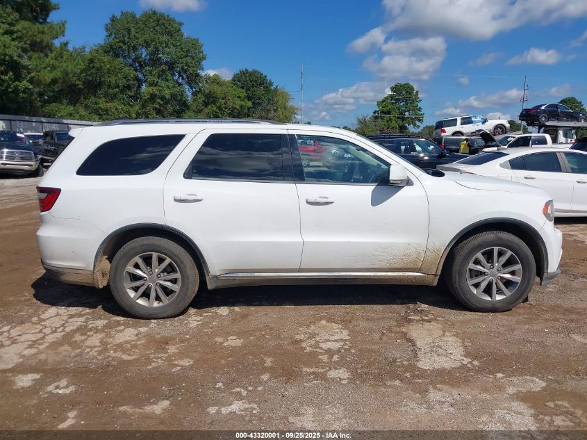 2015 Dodge Durango Limited VIN: 1C4RDHDG9FC765782 Lot: 43320001