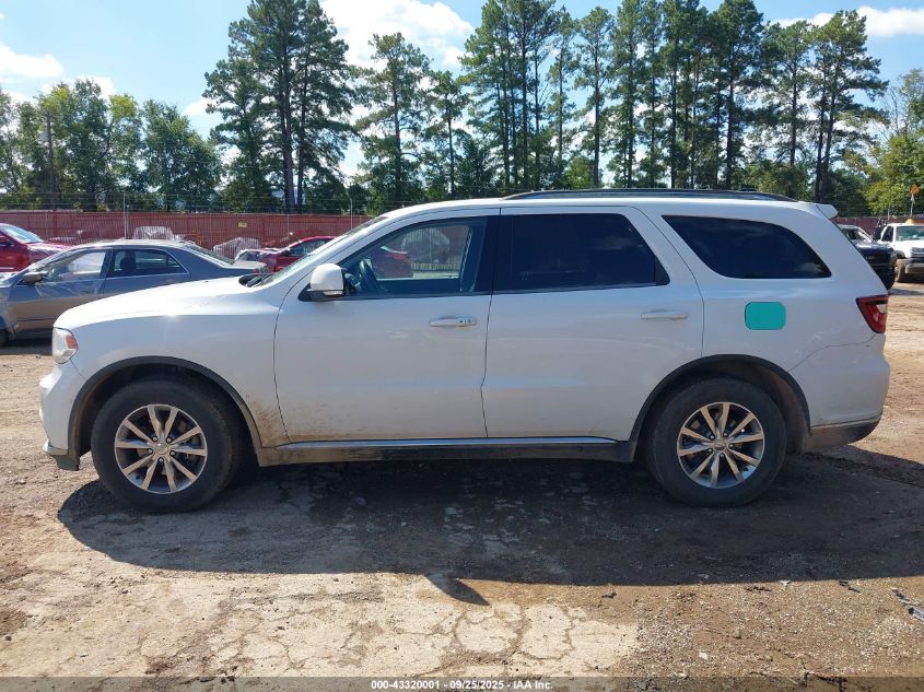 2015 Dodge Durango Limited VIN: 1C4RDHDG9FC765782 Lot: 43320001