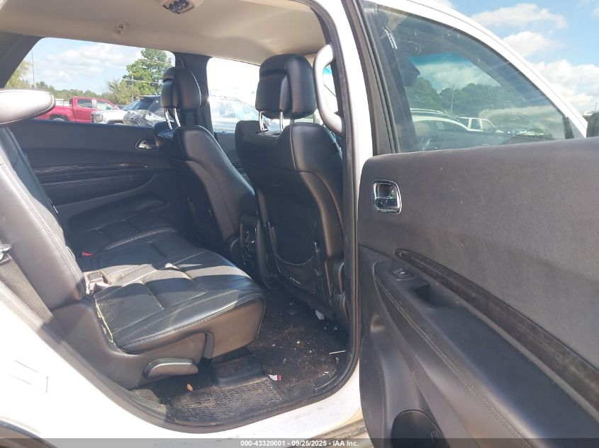 2015 Dodge Durango Limited VIN: 1C4RDHDG9FC765782 Lot: 43320001