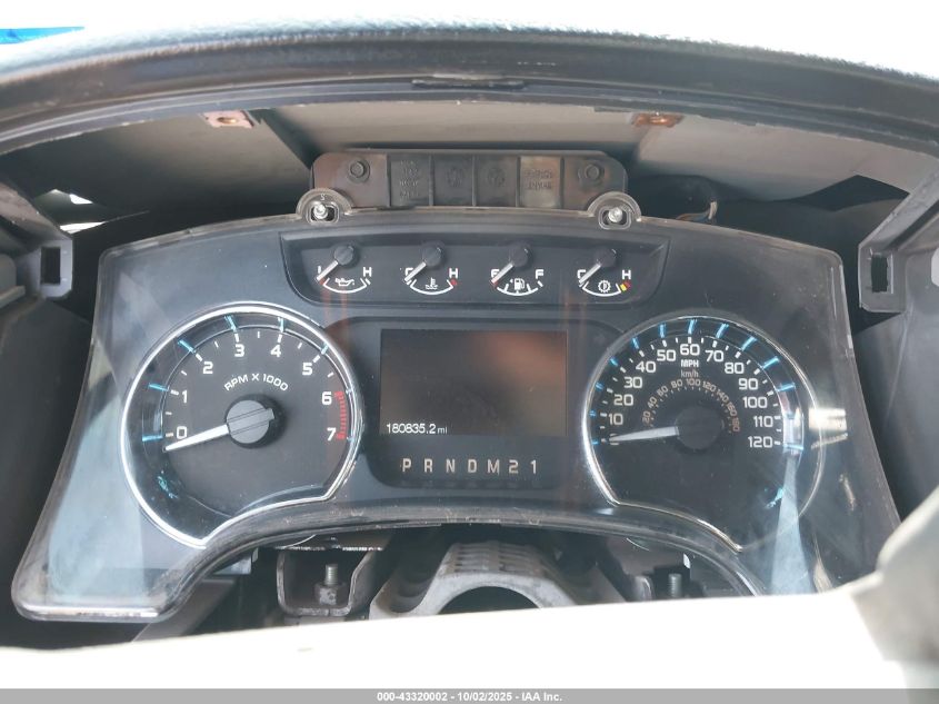 2011 Ford F-150 Fx2 VIN: 1FTFW1CFXBKD91373 Lot: 43320002