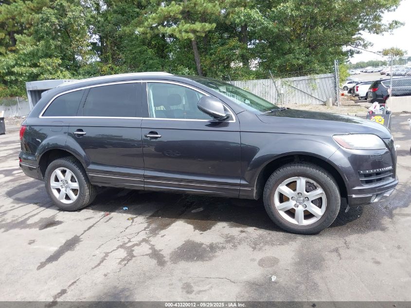 2013 Audi Q7 3.0T Premium VIN: WA1LGAFE4DD013828 Lot: 43320012
