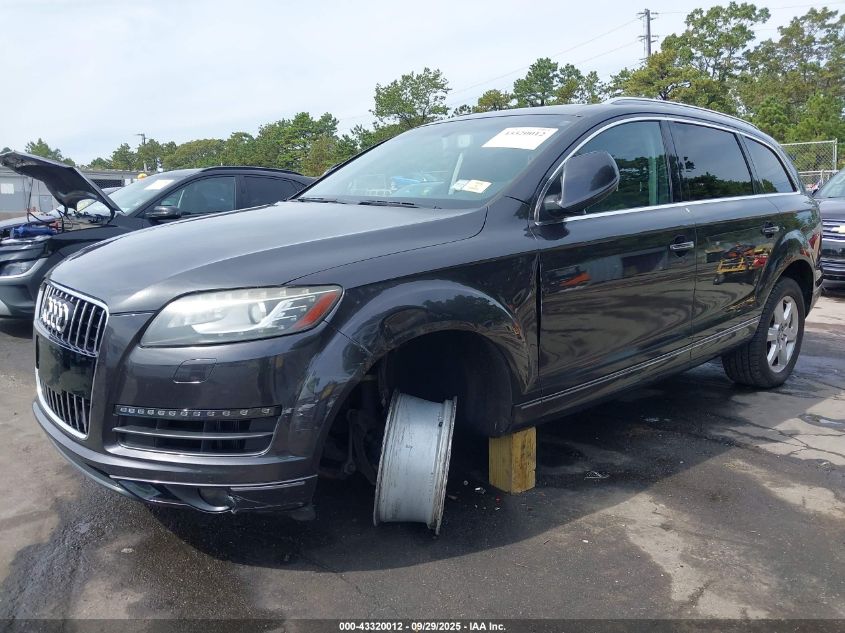 2013 Audi Q7 3.0T Premium VIN: WA1LGAFE4DD013828 Lot: 43320012