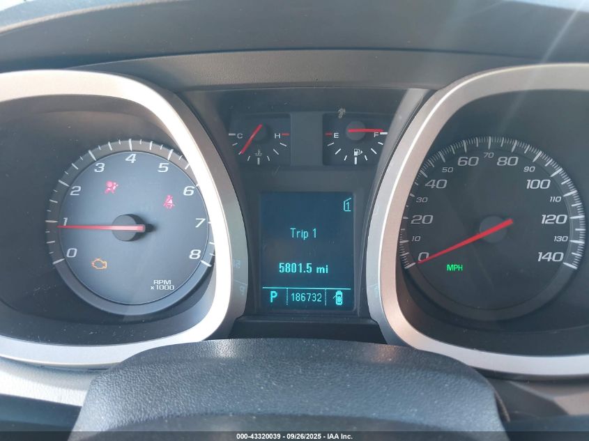 2011 Chevrolet Equinox 2Lt VIN: 2GNALPEC0B1186239 Lot: 43320039