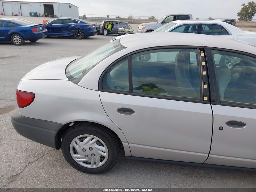 2000 Saturn Sl VIN: 1G8ZF5281YZ256297 Lot: 43320056