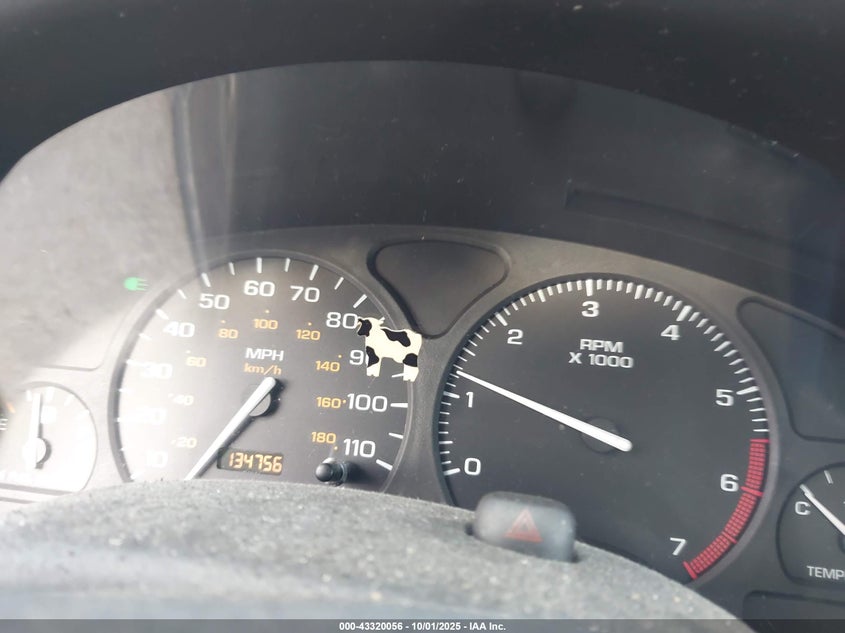 2000 Saturn Sl VIN: 1G8ZF5281YZ256297 Lot: 43320056