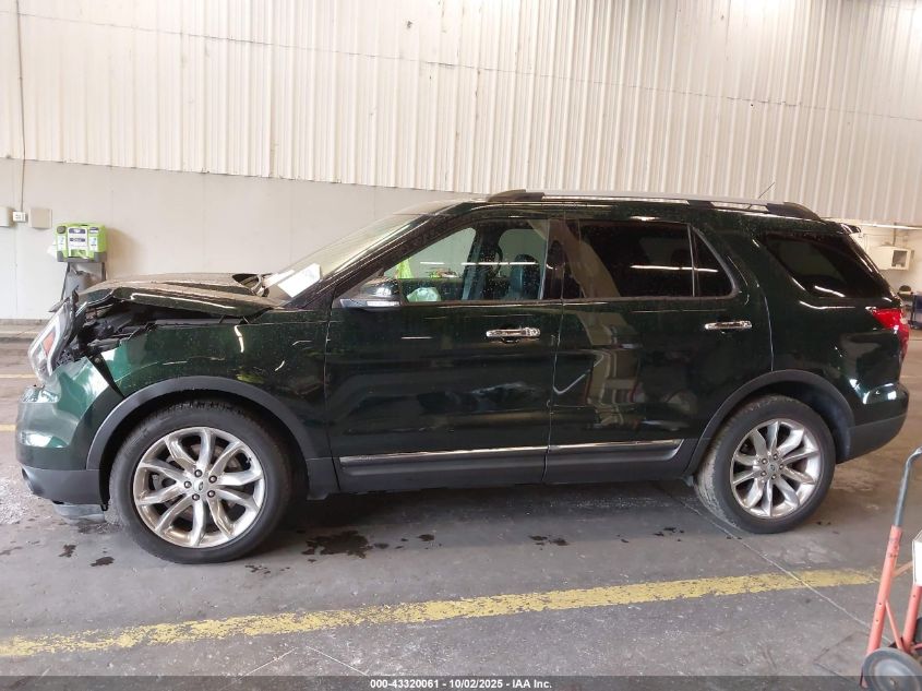 2013 Ford Explorer Limited VIN: 1FM5K7F82DGC50984 Lot: 43320061