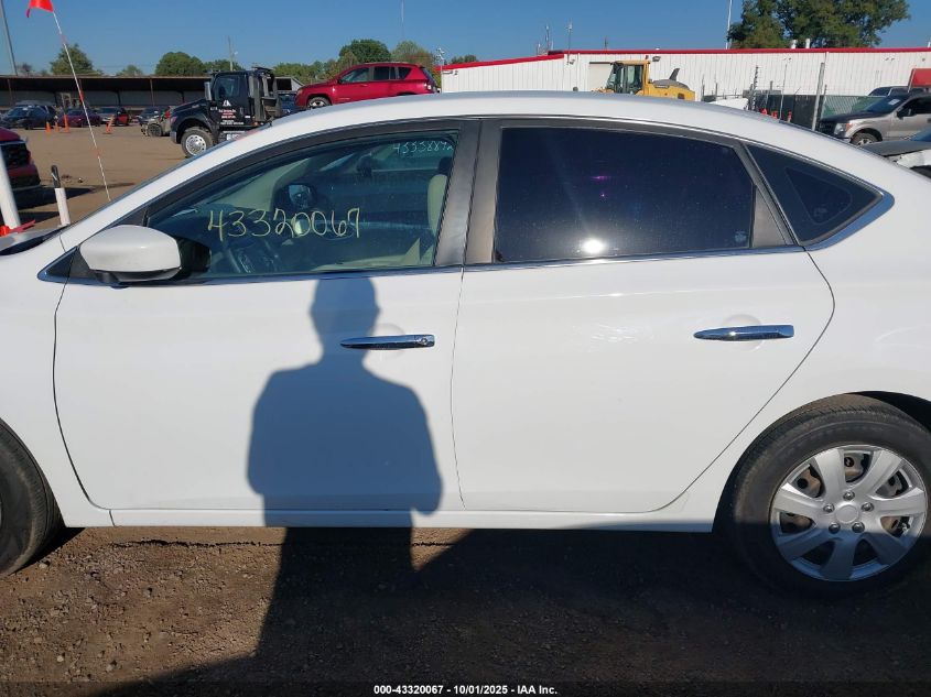 2015 Nissan Sentra S VIN: 3N1AB7AP2FY282422 Lot: 43320067