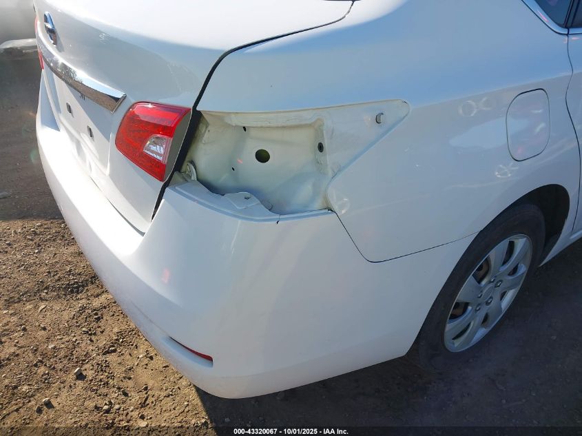 2015 Nissan Sentra S VIN: 3N1AB7AP2FY282422 Lot: 43320067