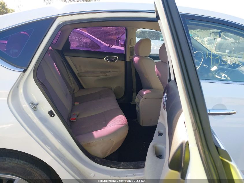 2015 Nissan Sentra S VIN: 3N1AB7AP2FY282422 Lot: 43320067