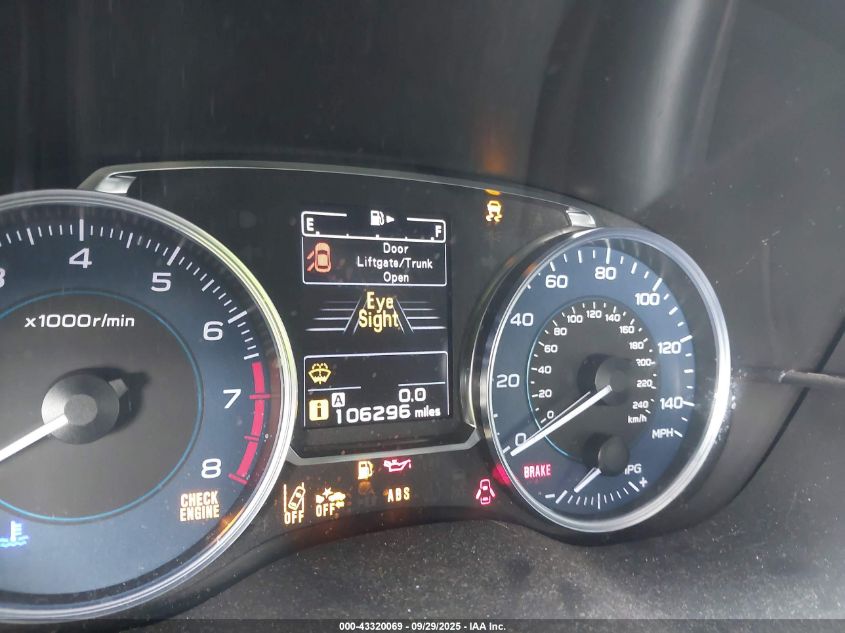 2017 Subaru Crosstrek 2.0I Limited VIN: JF2GPANC6H8266463 Lot: 43320069