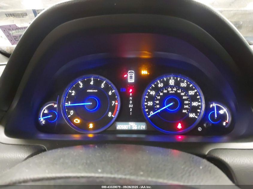 2010 Honda Accord Crosstour Ex-L VIN: 5J6TF2H52AL007503 Lot: 43320079