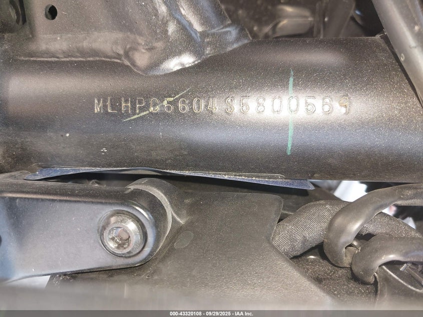 2025 Honda Cmx500 VIN: MLHPC5604S5800569 Lot: 43320108