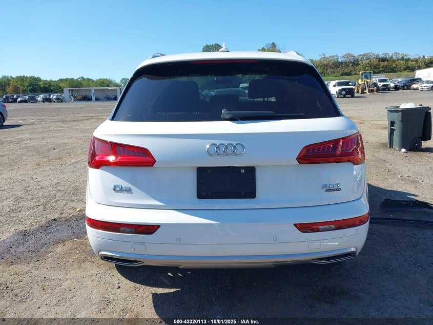 2018 Audi Q5 2.0T Premium/2.0T Tech Premium VIN: WA1BNAFY9J2180821 Lot: 43320113