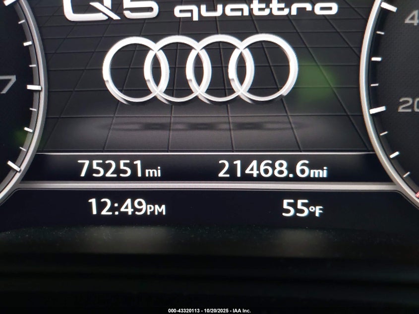 2018 Audi Q5 2.0T Premium/2.0T Tech Premium VIN: WA1BNAFY9J2180821 Lot: 43320113