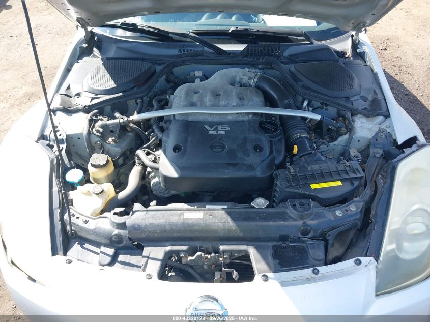 2006 Nissan 350Z VIN: JN1AZ34D96M308023 Lot: 43320128