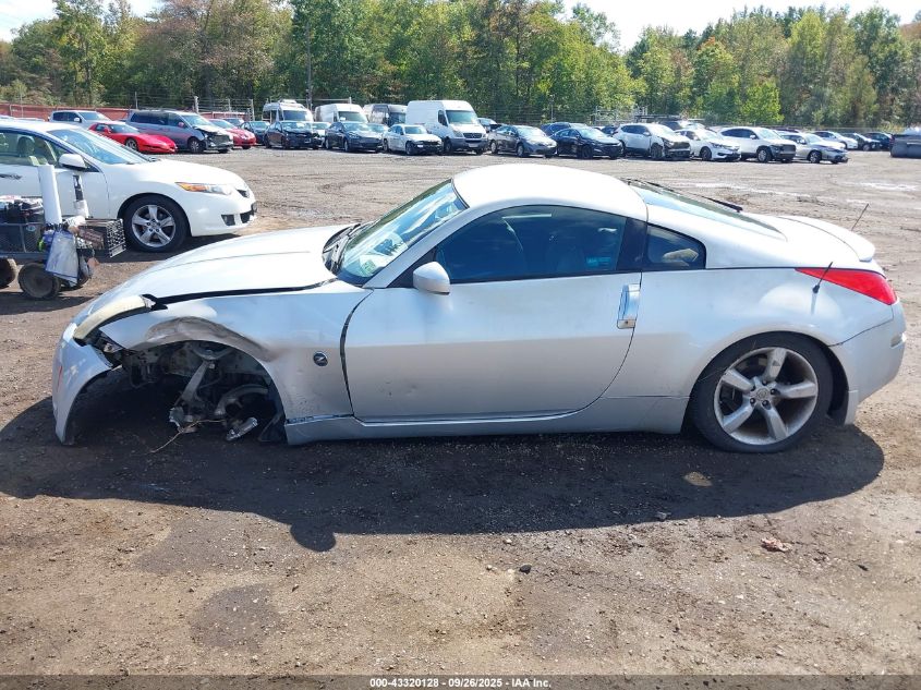 2006 Nissan 350Z VIN: JN1AZ34D96M308023 Lot: 43320128