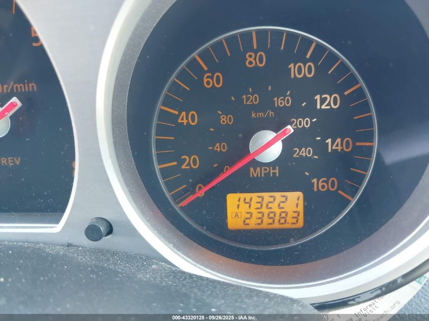 2006 Nissan 350Z VIN: JN1AZ34D96M308023 Lot: 43320128