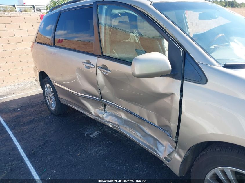 2008 Toyota Sienna Limited VIN: 5TDZK22C88S161113 Lot: 43320159