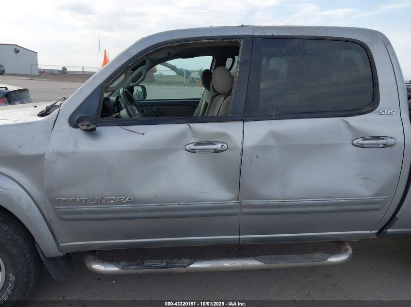 2006 Toyota Tundra Sr5 V8 VIN: 5TBDT441X6S526105 Lot: 43320157