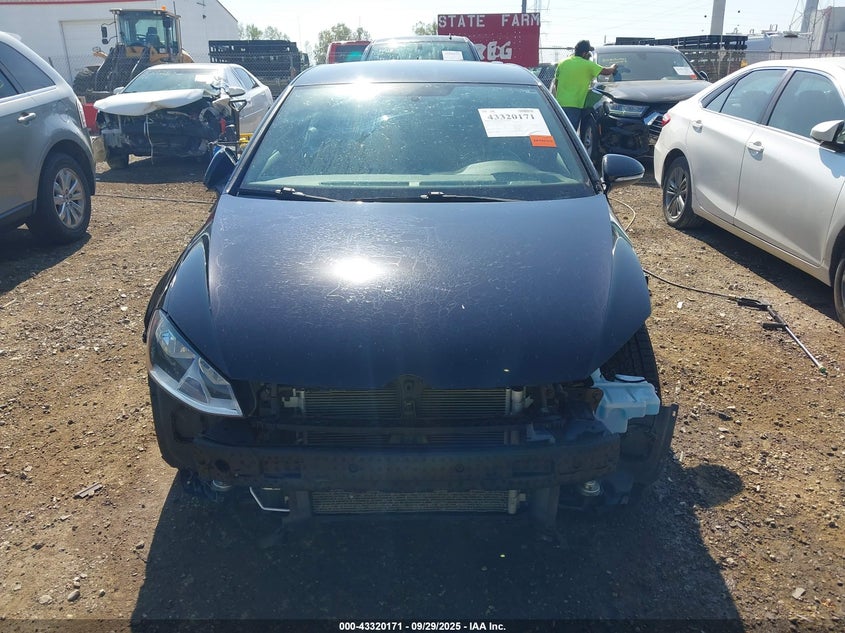 2017 VOLKSWAGEN GOLF GTI AUTOBAHN 4-DOOR/S 4-DOOR/SE 4-DOOR/SPORT 4-DOOR - 3VW4T7AU3HM050321